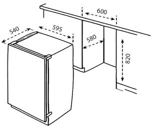 Посудомоечная машина Кертинг KDI 6030 фото 3 Посудомоечная машина Korting KDI 6030 фото 3