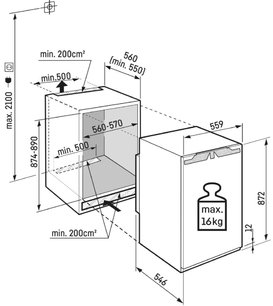 Встраиваемый холодильник Либхер IRBI3951 фото 4 Встраиваемый холодильник Liebherr IRBI3951 фото 4