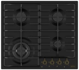 Газовая варочная панель Кертинг HG 674 CTRN фото Газовая варочная панель Korting HG 674 CTRN фото