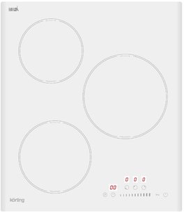 Индукционная варочная панель Кертинг HI 43053 BW фото Индукционная варочная панель Korting HI 43053 BW фото
