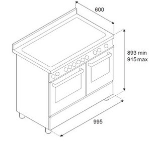 Варочный центр Bertazzoni PRO106L2ENET2 фото 3