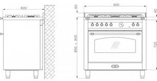 Варочный центр Lofra RLVG96MFT фото 2