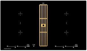 Варочная панель с вытяжкой Kuppersbusch KMI 9800.0 SR Gold фото