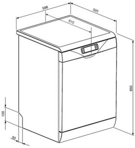 Посудомоечная машина Смег LSA6439X2 фото 3 Посудомоечная машина Smeg LSA6439X2 фото 3