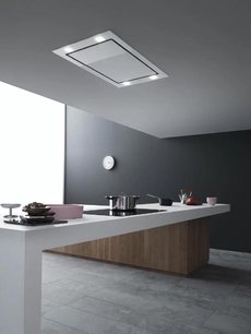 Встраиваемая вытяжка Фалмек SIRIO IS 90 WHITE GLASS (без мотора) фото 3 Встраиваемая вытяжка Falmec SIRIO IS 90 WHITE GLASS (без мотора) фото 3