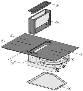 Варочная панель с встроенной вытяжкой Miele KMDA 7476 FR фото 4