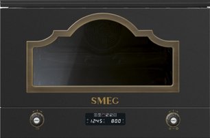 Встраиваемая микроволновая печь Смег MP722AO фото Встраиваемая микроволновая печь Smeg MP722AO фото