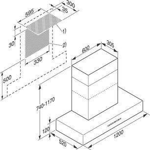 Вытяжка Миле DA 5320 W фото 4 Вытяжка Miele DA 5320 W фото 4
