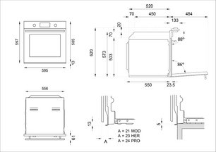 Духовой шкаф Бертаззони FMOD6115ELB1 фото 4 Духовой шкаф Bertazzoni FMOD6115ELB1 фото 4