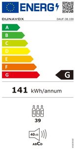 Винный шкаф Дунавокс DAUF-38.100DSS фото 3 Винный шкаф Dunavox DAUF-38.100DSS фото 3