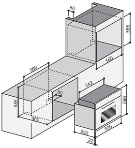 Духовой шкаф Илве 600-CMP WH фото 3 Духовой шкаф Ilve 600-CMP WH фото 3