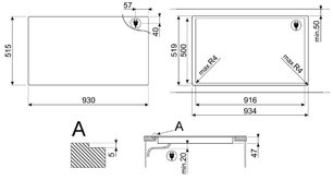Варочная панель Смег SIA1963D фото 4 Варочная панель Smeg SIA1963D фото 4