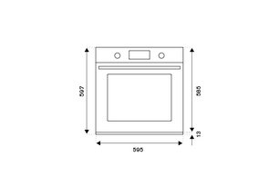 Духовой шкаф Бертаззони F6011HERVPTAX/23 фото 4 Духовой шкаф Bertazzoni F6011HERVPTAX/23 фото 4
