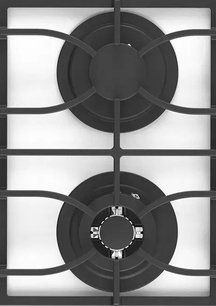 Газовая стеклянная варочная панель Кертинг HGG 6911 CTRW фото 2 Газовая стеклянная варочная панель Korting HGG 6911 CTRW фото 2