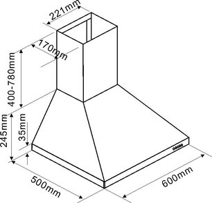 Вытяжка Кайзер А 6411W фото 2 Вытяжка Kaiser А 6411W фото 2