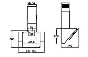 Вытяжка Зигмунд Штайн K 221.61 W фото 2 Вытяжка Zigmund Shtain K 221.61 W фото 2