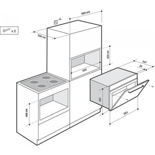 Пароварка Де Дитрих DOV 745 X фото 3 Пароварка De Dietrich DOV 745 X фото 3