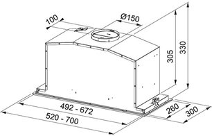 Встраиваемая вытяжка Franke Box Plus FBI 747 XS NP фото 4