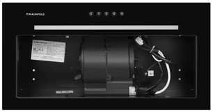 Встраиваемая вытяжка Маунфилд Crosby Hardy 1000Push черный фото 4 Встраиваемая вытяжка Maunfeld Crosby Hardy 1000Push черный фото 4