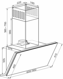 Вытяжка Кайзер AT 9430FG Eco фото 4 Вытяжка Kaiser AT 9430FG Eco фото 4