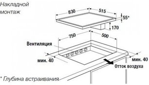 Индукционная варочная панель с вытяжкой Куперсбуш KMI 8500.0 SR Black Chrome фото 4 Индукционная варочная панель с вытяжкой Kuppersbusch KMI 8500.0 SR Black Chrome фото 4