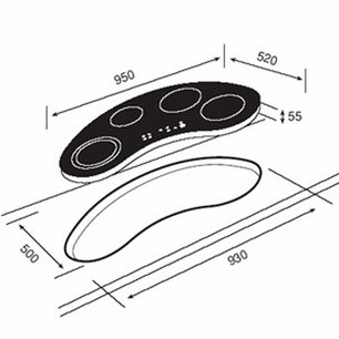 Варочная панель Тека VR TC 95 4I фото 2 Варочная панель Teka VR TC 95 4I фото 2