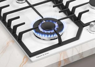 Газовая варочная панель Зигмунд Штайн G 22.6 W фото 3 Газовая варочная панель Zigmund Shtain G 22.6 W фото 3