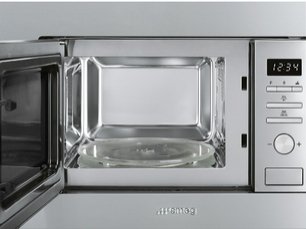 Встраиваемая микроволновая печь Smeg FMI020X фото 2