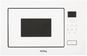 Встраиваемая микроволновая печь Кертинг KMI 827 GW фото Встраиваемая микроволновая печь Korting KMI 827 GW фото