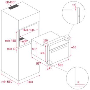 Духовой шкаф Тека HSC 644 C фото 2 Духовой шкаф Teka HSC 644 C фото 2