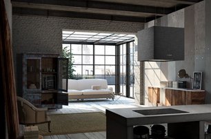 Вытяжка Фабер LYBRA ZEBRA-STRIPED (SET) фото 3 Вытяжка Faber LYBRA ZEBRA-STRIPED (SET) фото 3