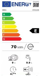 Встраиваемая посудомоечная машина Смег ST4522IN фото 3 Встраиваемая посудомоечная машина Smeg ST4522IN фото 3