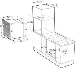 Духовой шкаф Gorenje BO6735CLB фото 4