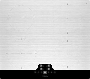 Индукционная варочная панель Hyundai HHI 6772 GR фото