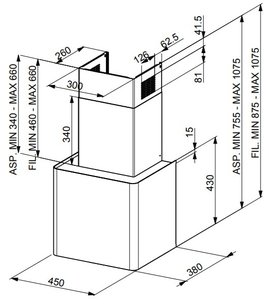 Вытяжка Фабер Lithos EG6 WH A45 фото 4 Вытяжка Faber Lithos EG6 WH A45 фото 4