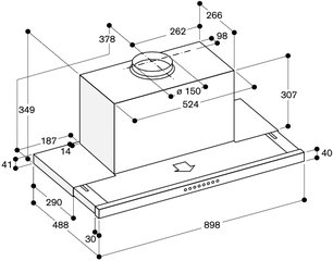Встраиваемая вытяжка Гаггенау AF 210-190 фото 2 Встраиваемая вытяжка Gaggenau AF 210-190 фото 2