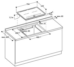 Индукционная варочная панель Гаггенау CI272111 фото 2 Индукционная варочная панель Gaggenau CI272111 фото 2