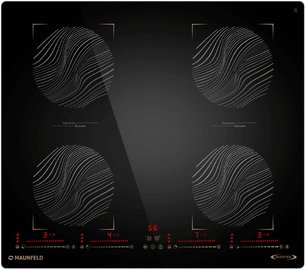 Индукционная варочная панель Маунфилд CVI594SB2BKF Inverter фото Индукционная варочная панель Maunfeld CVI594SB2BKF Inverter фото