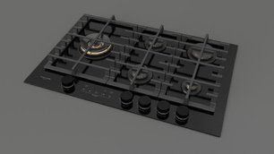 Варочная панель Фулгор Милано FCLH 755 G T WK BK фото 3 Варочная панель Fulgor Milano FCLH 755 G T WK BK фото 3