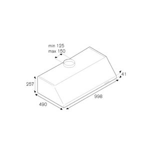 Вытяжка Бертаззони KU100 PRO 1 X A фото 4 Вытяжка Bertazzoni KU100 PRO 1 X A фото 4