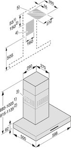 Вытяжка Миле PUR 68 W CLST с незначительным дефектом фото 2 Вытяжка Miele PUR 68 W CLST с незначительным дефектом фото 2