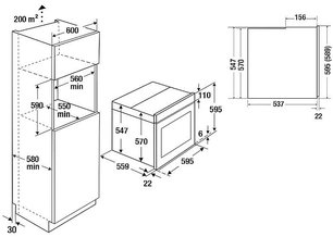 Духовой шкаф с паром Kuppersbusch BD 6340.0 S3 Silver Chrome фото 4