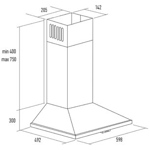 Вытяжка Куперсберг Bona 60 BB фото 2 Вытяжка Kuppersberg Bona 60 BB фото 2