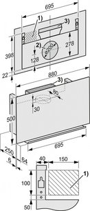 Вытяжка Миле DA 9091 W OBSW фото 3 Вытяжка Miele DA 9091 W OBSW фото 3
