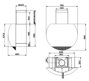 Вытяжка Фабер Pearl Pro WP A80 фото 4 Вытяжка Faber Pearl Pro WP A80 фото 4