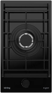 Газовая стеклянная варочная панель Кертинг HGG 3130 CTN фото Газовая стеклянная варочная панель Korting HGG 3130 CTN фото