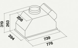 Встраиваемая вытяжка Фалмек Gruppo Incasso GREEN TECH 70 фото 3 Встраиваемая вытяжка Falmec Gruppo Incasso GREEN TECH 70 фото 3