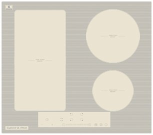 Встраиваемая электрическая варочная панель Zigmund Shtain CI 34.6 I фото