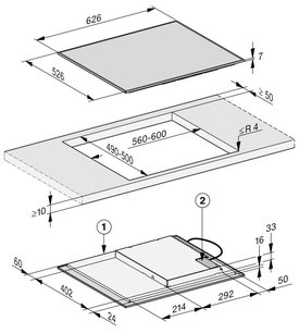 Индукционная варочная панель Miele KM 7361 FR фото 4