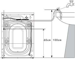 Стирально-сушильная машина Korting KWD 60DV107 Gr фото 4